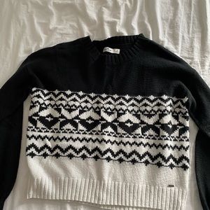 Hollister cropped sweater
